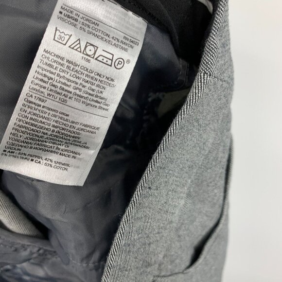 Banana Republic Pants Sloan Gray Curvy Skinny Ankle Crop - Picture 11 of 11